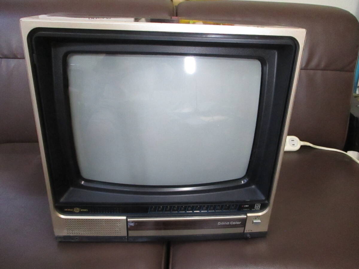 昭和レトロナショナルカラーテレビパナカラー TH-8500F