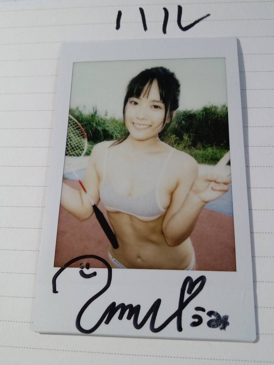 ◇東雲うみ◇ 「しののめルール」 DVD特典 直筆サイン入り現場チェキ b