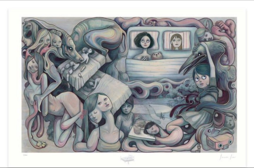 花井祐介 シルクスクリーン