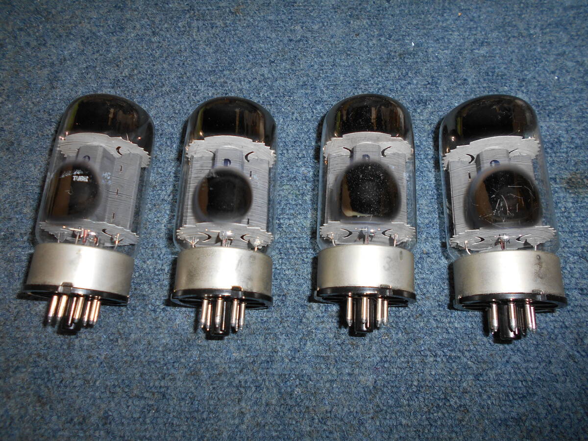 GE真空管 6550 4本