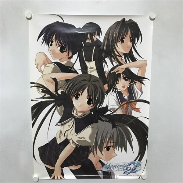 【非売品】Memories Off 2nd ささきむつみ B2 サイズ ポスター 非売品】Memories Off 2nd ささきむつみ B2 サイズ ポスター