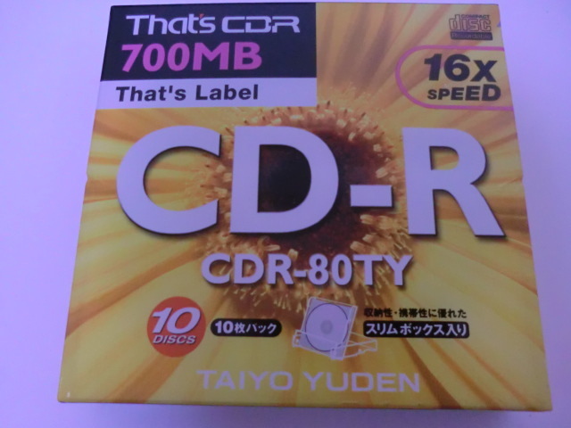 TAIYO YUDEN CDR80WWY50BVT｜PC/タブレット