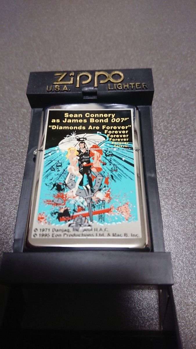 Zippo/ライター/花札/1994年/ビンテージ/トリックアート/バーガガール 