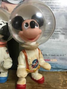 mickey MARX社 NASA Mickey Mouse MARXTOYS 70 Disneyland 希少★ビンテージ　アストロノーツ宇宙飛行士ミッキーマウスold Disney即決
