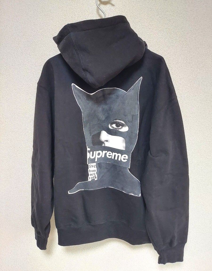希少】Supreme☆フローラル総柄プルオーバーパーカー 刺繍ロゴ マルチ 