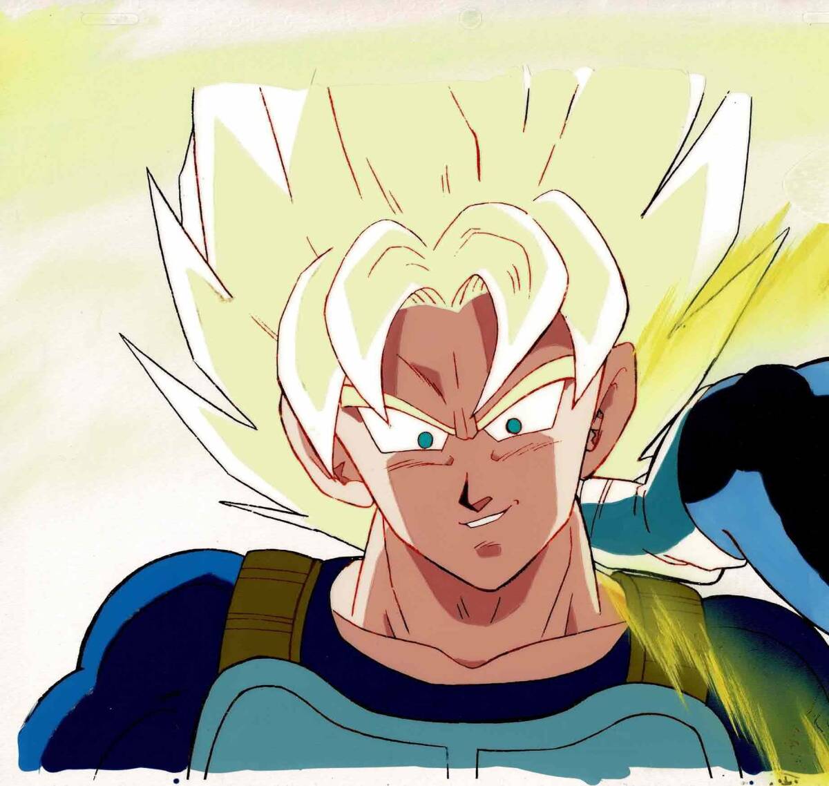 ドラゴンボールZ スーパーサイヤ人 SS 孫悟空 セル画 直筆背景画