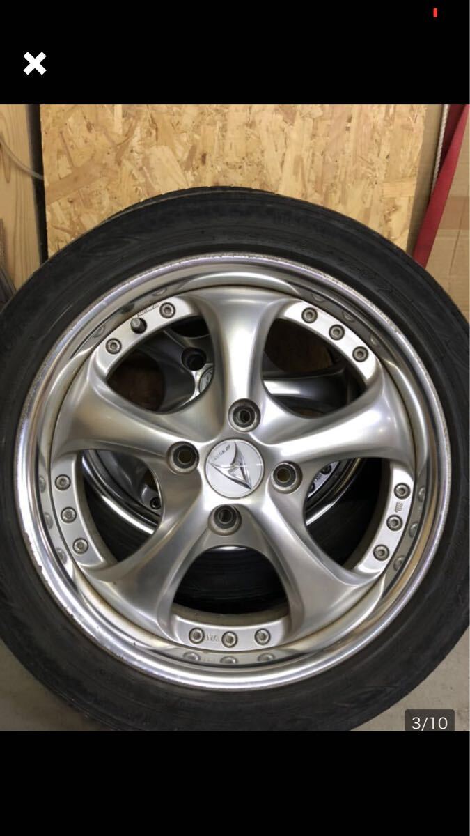ワーク プロミッシング 15×5.5j +40 ナンカン 185/45R15
