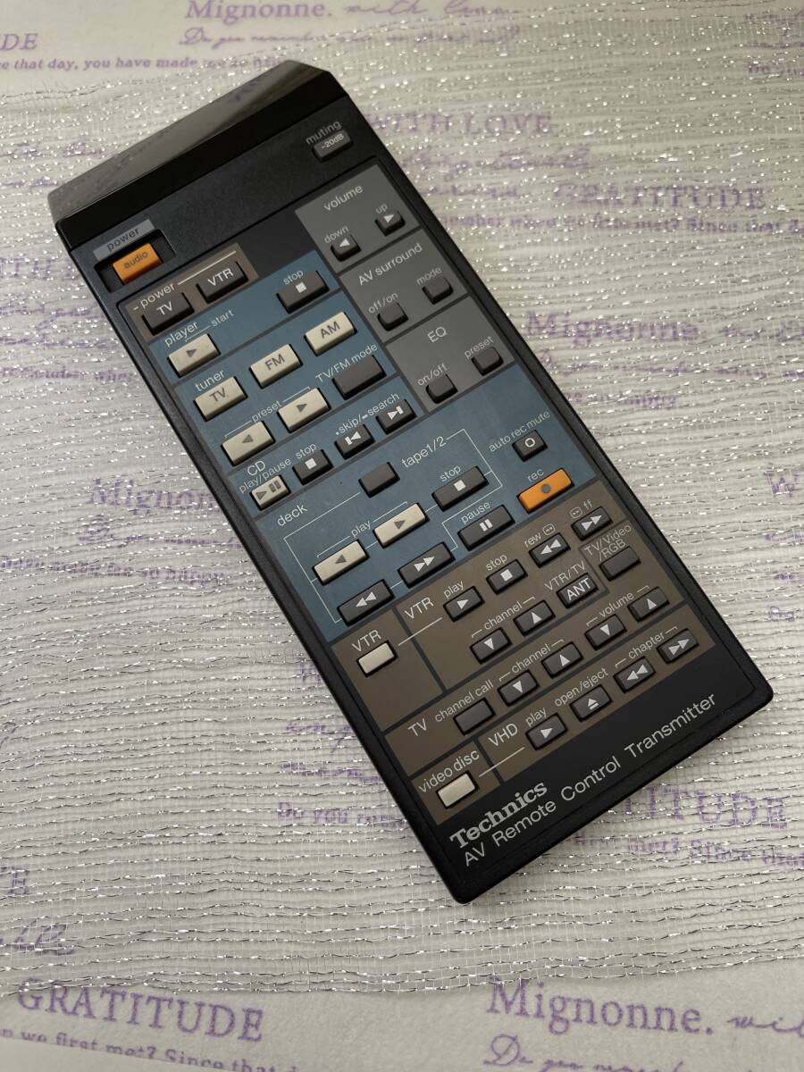 テクニクス リモコン RAK-SUA11WH Technics MK0129 【公式通販】