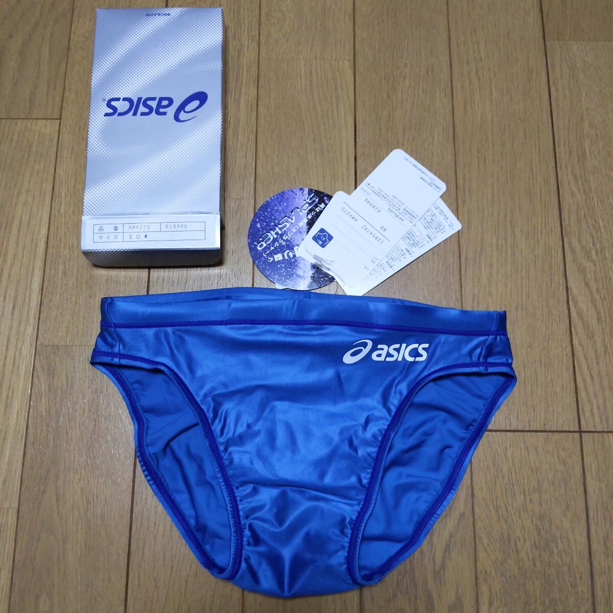 asics - XO ネイビー 紺 水着 競泳パンツ アシックス asics  2161A219 XO ネイビー 紺 水着 競泳パンツ アシックス asics 2161A219