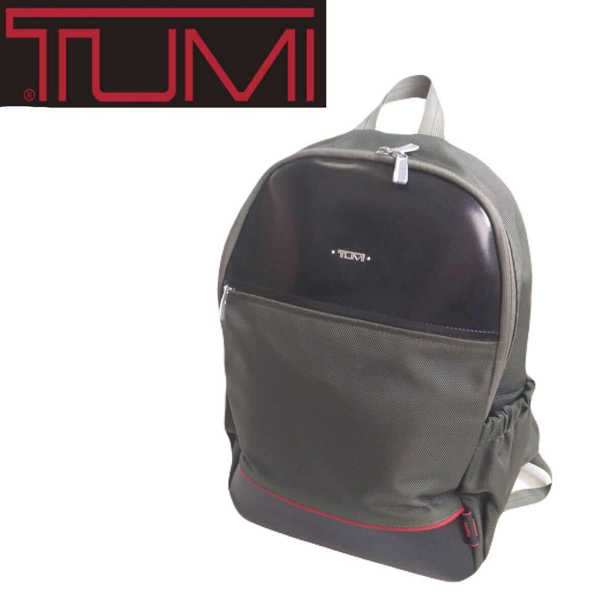 tumi レザー バックパック
