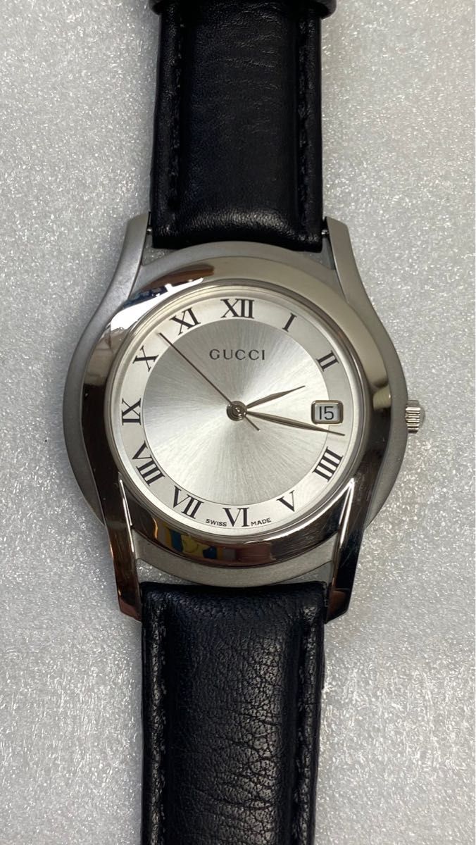 稼働品 GUCCI グッチ クオーツ 腕時計 ベルト新品 電池新品 | Shop at 