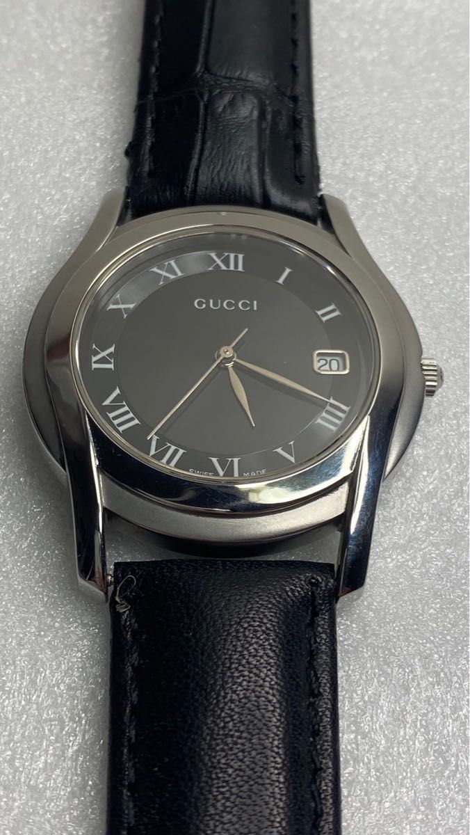 稼働 GUCCI グッチ 腕時計 アナログ クオーツ メンズ 5500M | Shop at