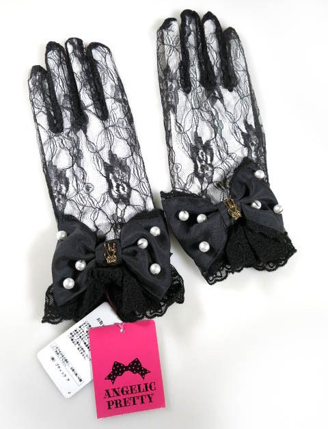 Preview of Angelic Pretty リリカルバニーレース手袋 / アンジェリックプリティ [B65165]