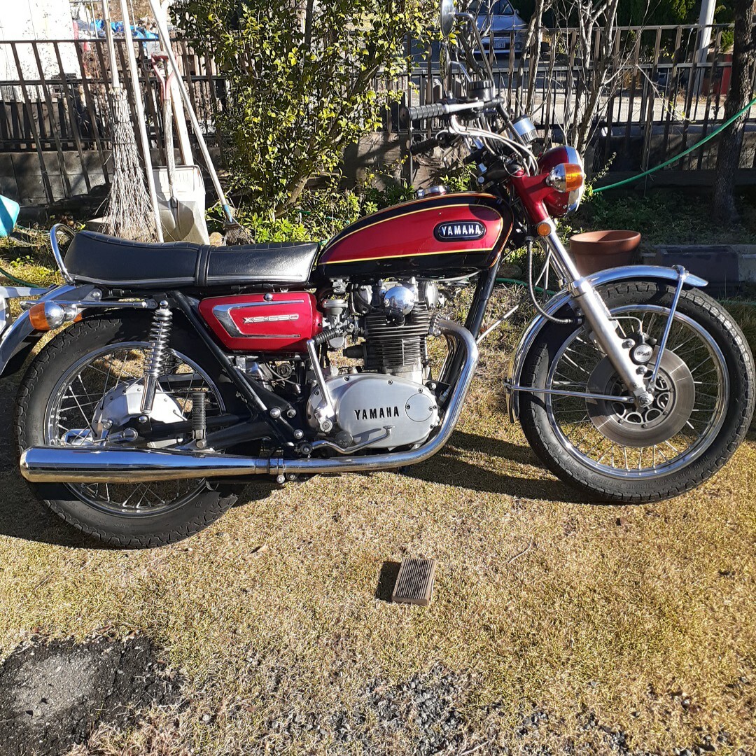 お買い得！！ヤマハＸＳ６５０Ｅに付いてたパーツその④　タイヤ・ホイール お買い得！！ヤマハXS650Eに付いてたパーツその④タイヤ