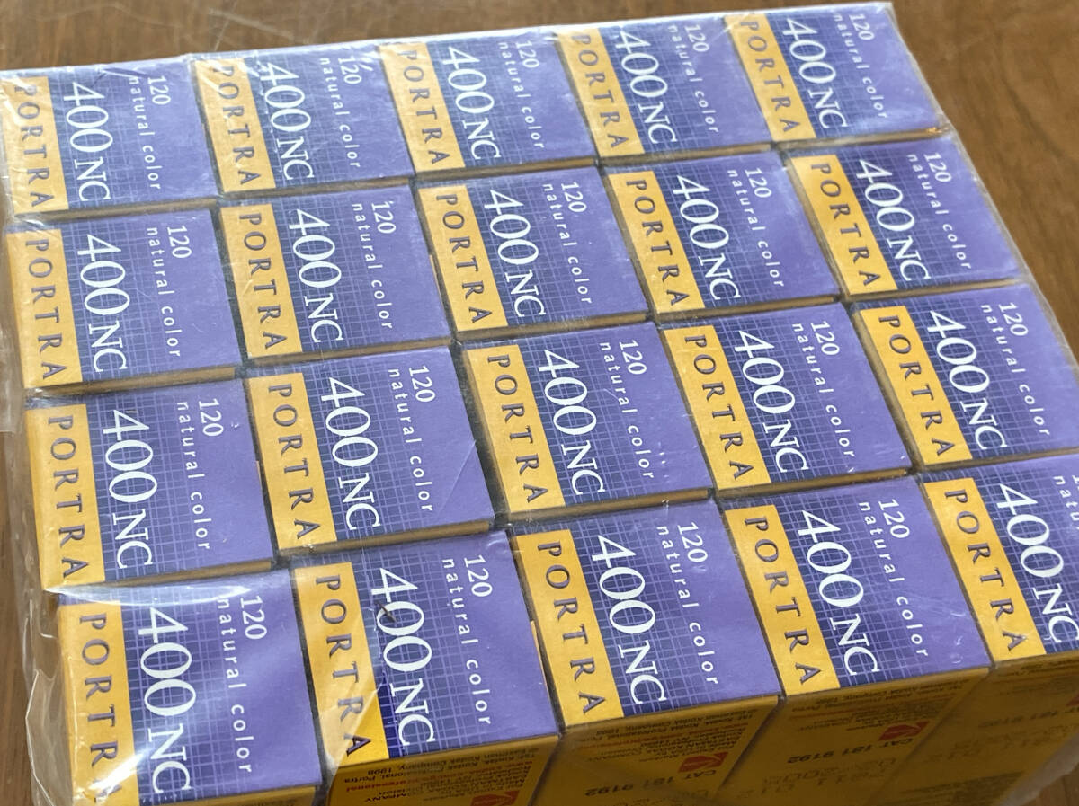 期限切れフィルム】Kodak PORTRA 160 VC 5本 ブローニー 120