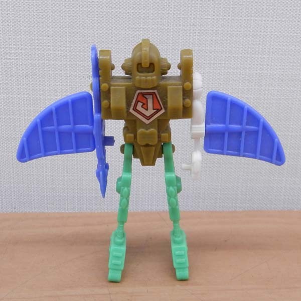 ジョイントロボ　ロボットミニプラ　ロッテフィギュア昭和レトロビンテージm 昭和レトロ スーパージョイントロボ 鳥人ロボット ロッテ フィギュア