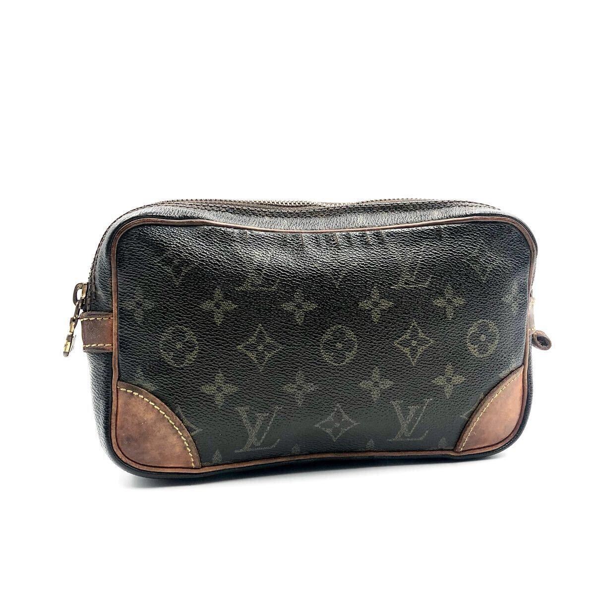LOUIS VUITTON モノグラム セカンドバッグ マルリードラゴンヌPM ルイ