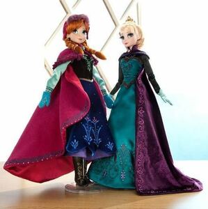 アナと雪の女王 アナ リミテッドドール 人形 フィギュア 限定 ディズニーストア 映画 デザイナー 初期 コレクション 5000体
