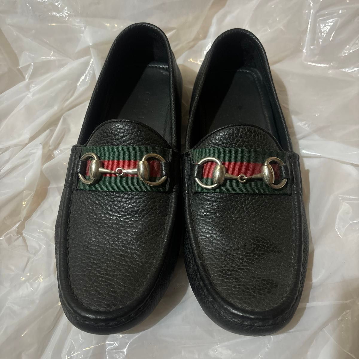 GUCCI インターロッキング ローファー シェリー ウェブ 39 1/2 | Shop