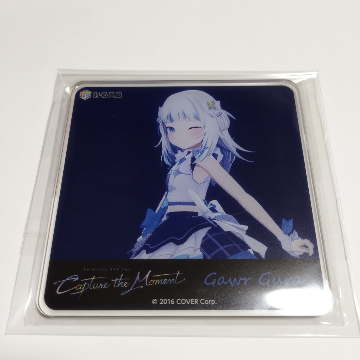 ホロライブ　PR ホイル　加工版 ホロライブ がうる・ぐら みるハコ アクリルコースター 5th fes