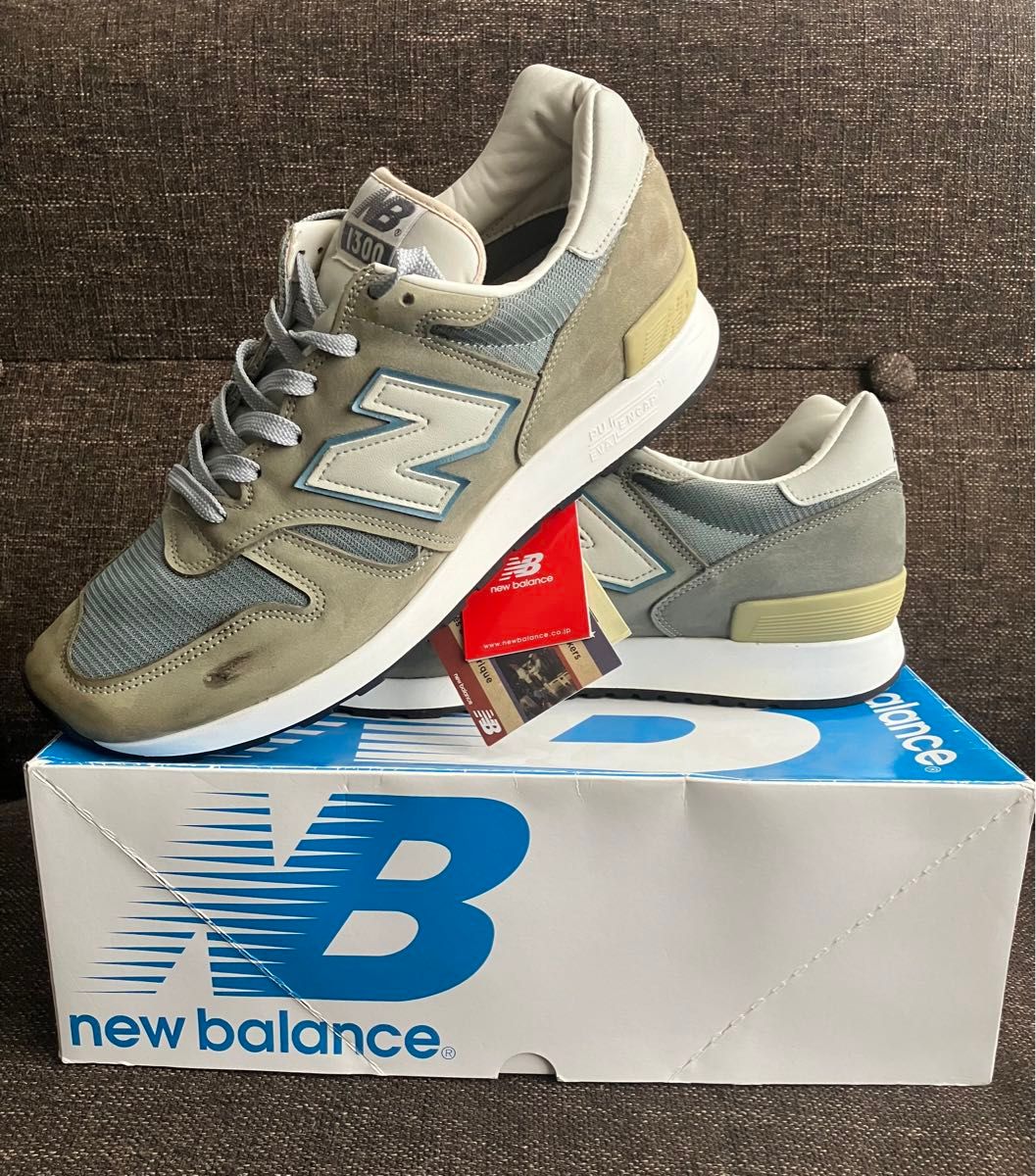 27.5cm 新品国内正規品 New Balance 1300JP Made in USA Mirage Gray 