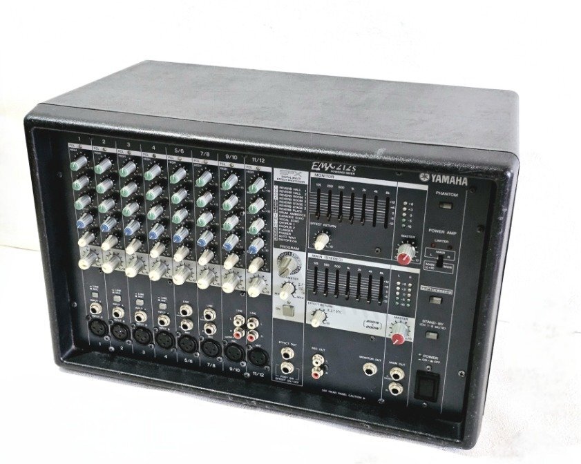 YAMAHA EMX2000 パワードミキサー 取説・ハードケース付き