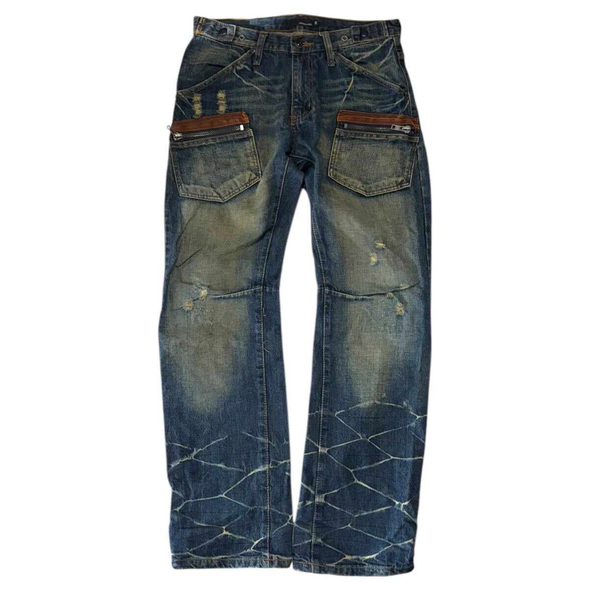 00s MEMHIM skinny pants japanese label メンズ