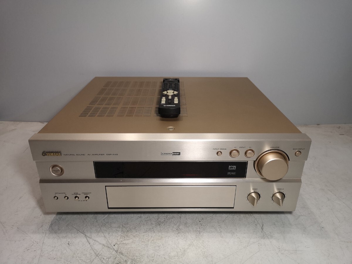 YAMAHA ヤマハ DSP-AX8 AVアンプ 完動品 リモコン/取扱説明書 YAMAHA ヤマハ DSP-AX8 AVアンプ 完動品 リモコン/取扱説明書