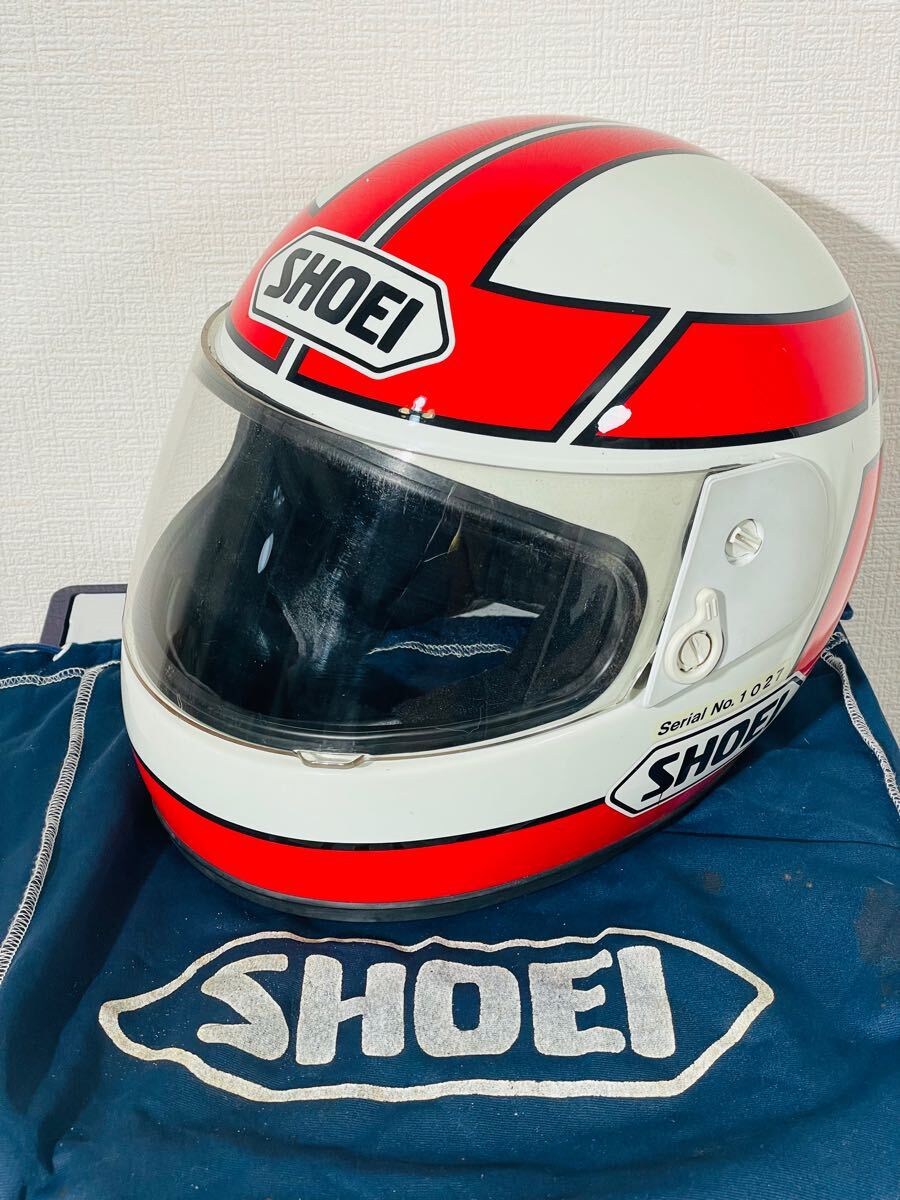 当時物 70年代製 HONDALINE SHOEI フルフェイス CB CBX hawk