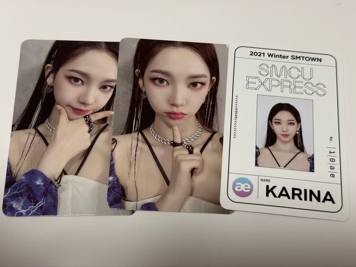 aespa トレカ カリナ KARINA HMV 店舗特典 Lemonade レモネード