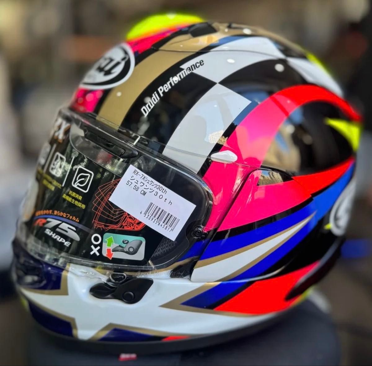 Arai アライ ヘルメット RX-7X NAKANO RED '99 ナカノレッド'99 56