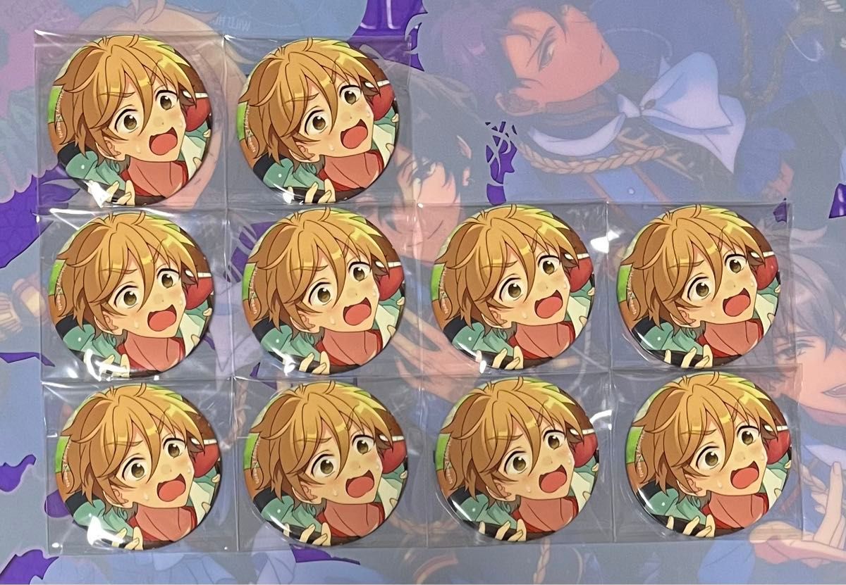 あんスタ 真白友也 フィチャー2缶バッジ あんスタ 【公式通販】