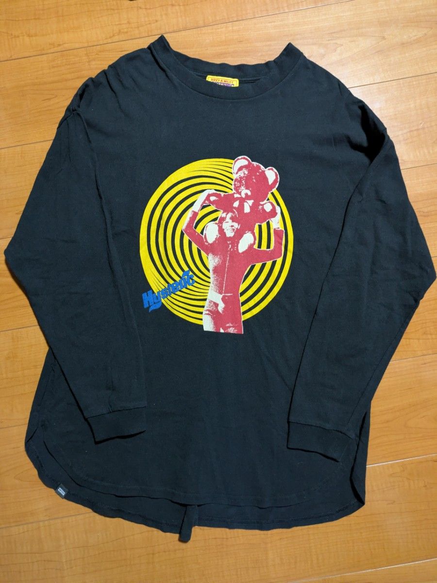 M2507/ HYSTERIC GLAMOUR Clover Tee Vintage ヒステリックグラマー
