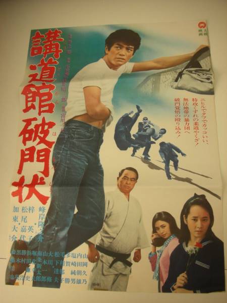 映画ポスター】ヤングパワー・シリーズ 大学番外地 梓英子／峰岸